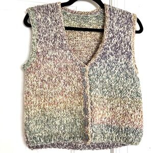 Handmade Crochet Knit Sweater Vest